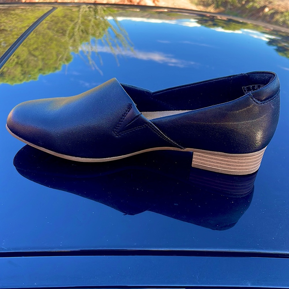 Juliet Palm Black leather Clark’s
